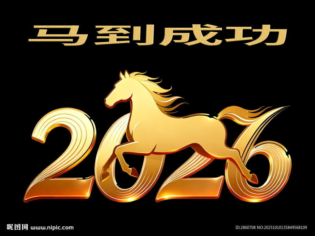 2026马到成功主题图