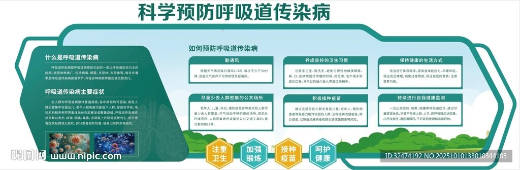 科学预防呼吸道传染病
