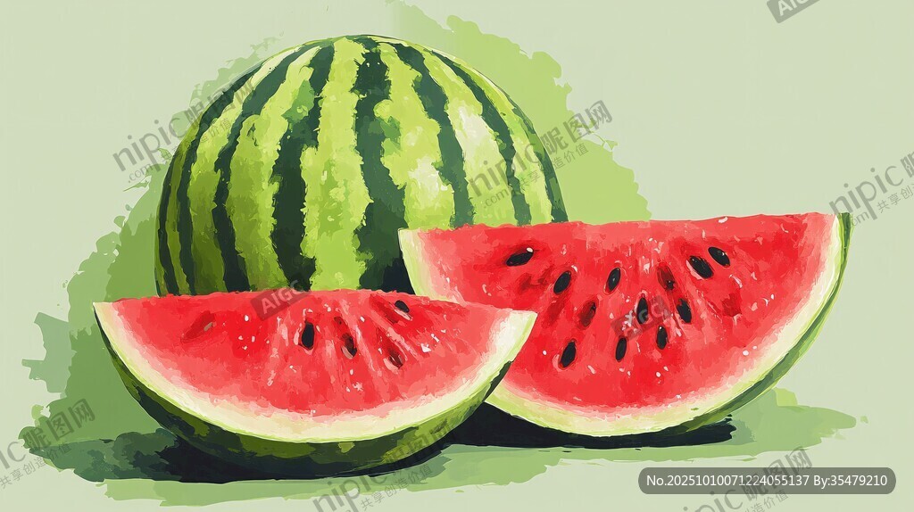 鲜切西瓜 夏日清爽水果