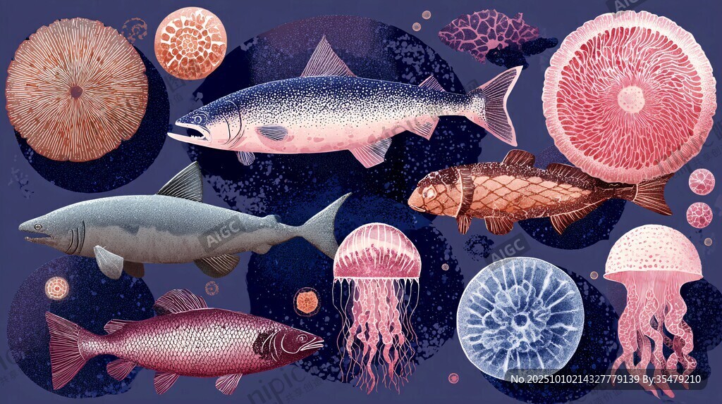 海洋生物大集合