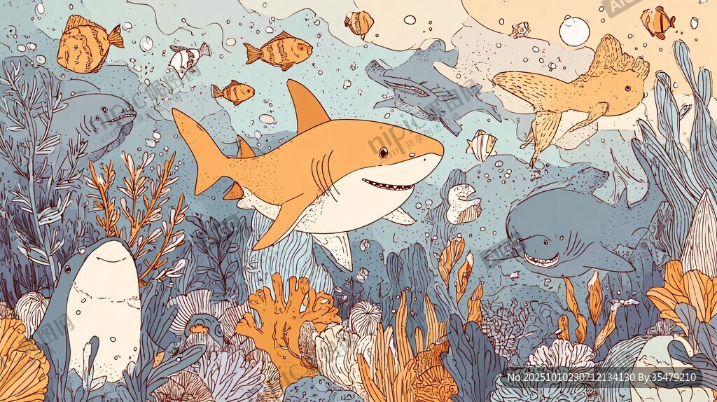 海底世界的奇妙海洋生物