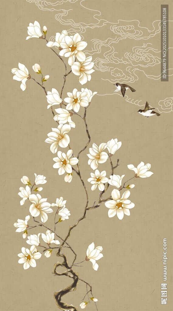 工笔花鸟