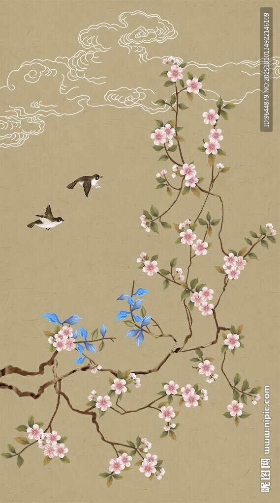 工笔花鸟
