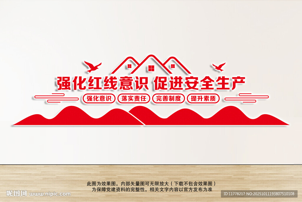 安全生产文化墙宣传素材