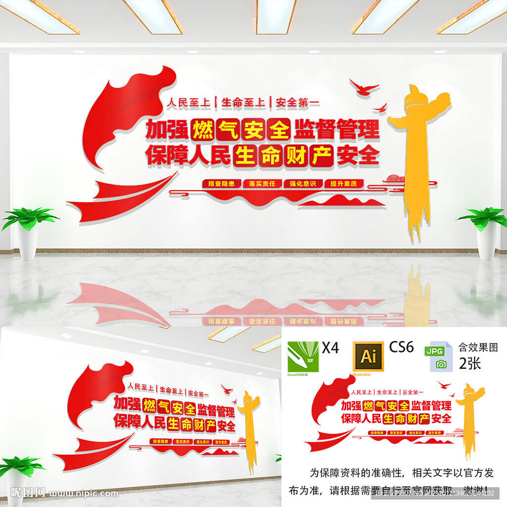 燃气使用安全文化墙