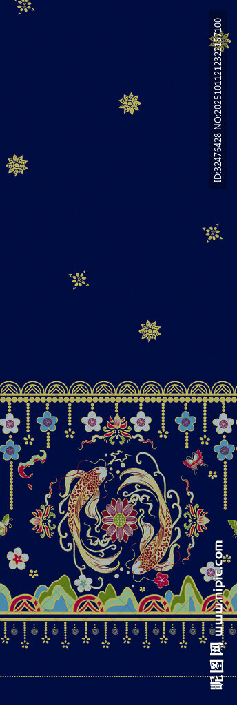 传统藏式图案装饰画