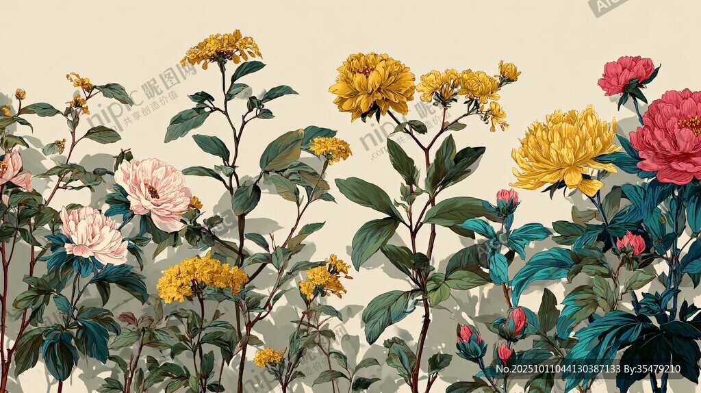 缤纷花卉图赏