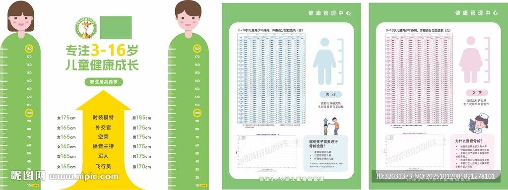 儿童身高成长