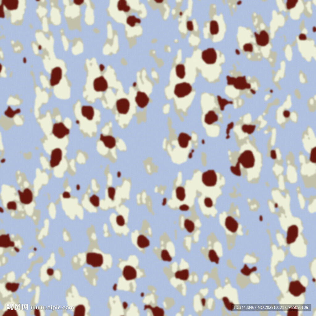 蓝底斑点图案纹理