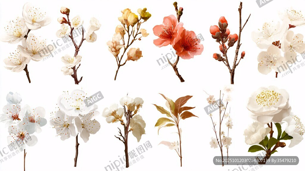 缤纷春花集合