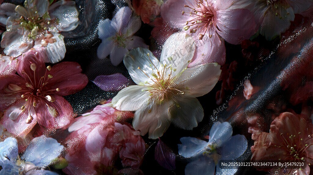 缤纷樱花特写 尽显烂漫