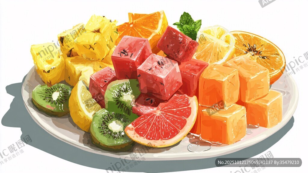 缤纷水果拼盘