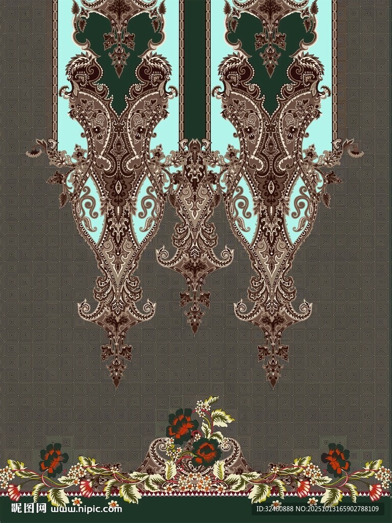 精美传统花纹图案设计