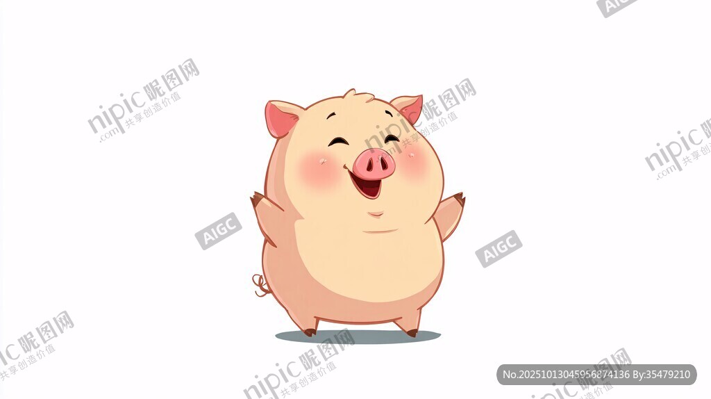 可爱小猪欢乐登场