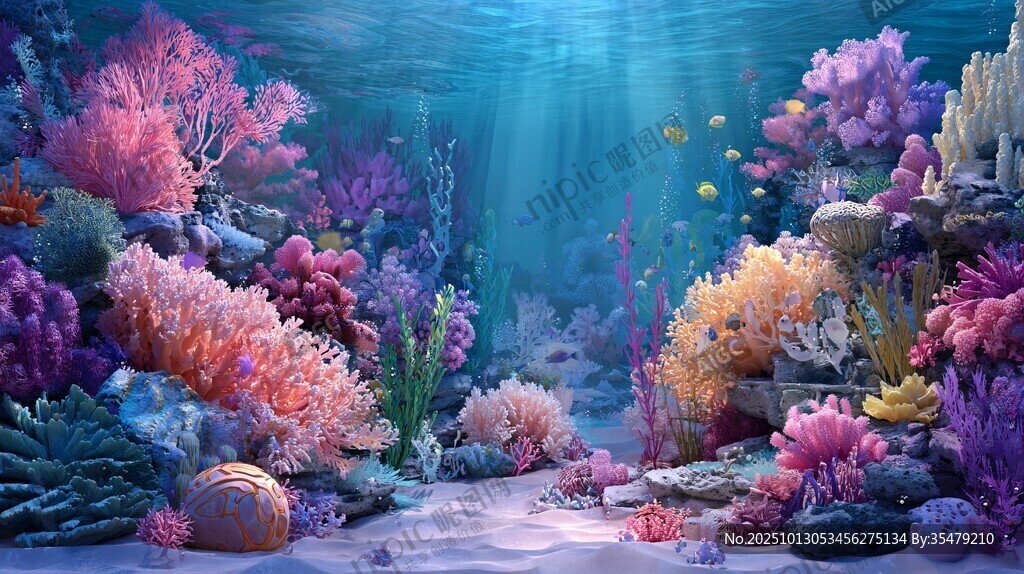 梦幻海底珊瑚世界