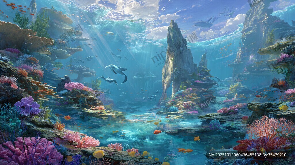 梦幻海底奇幻景观世界