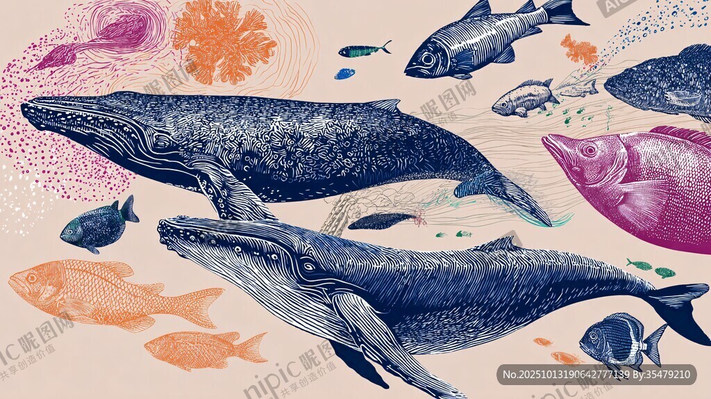 海洋生物大集合