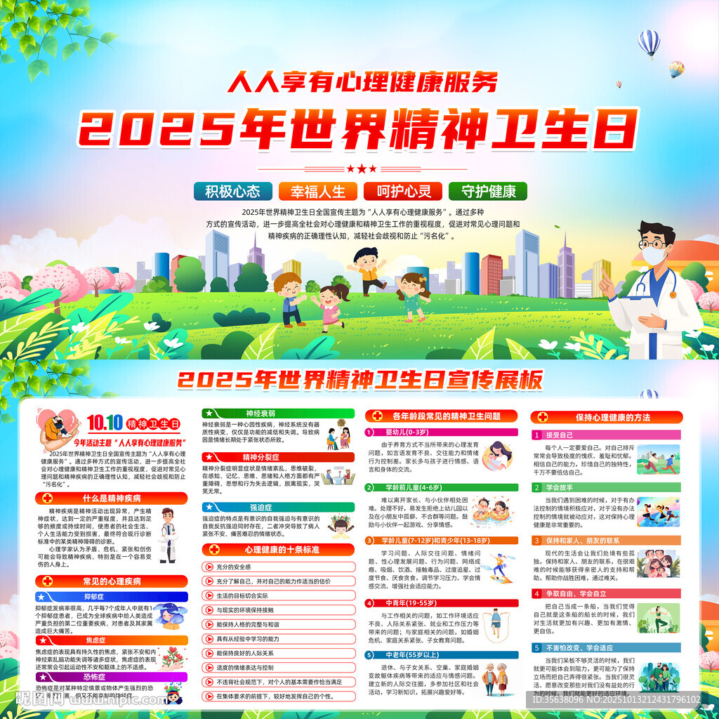2025世界精神卫生日