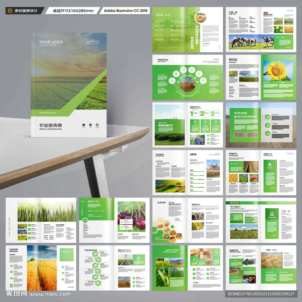 农业科技画册