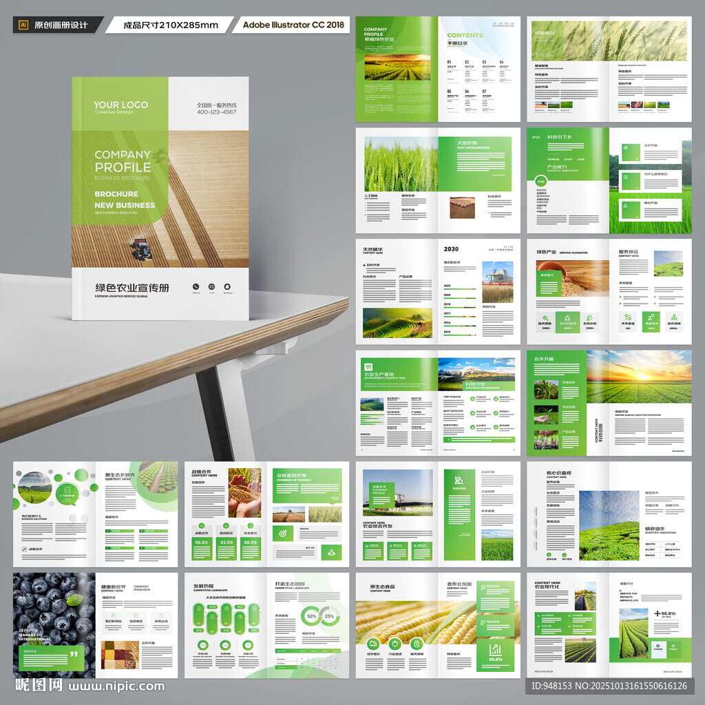 农产品画册