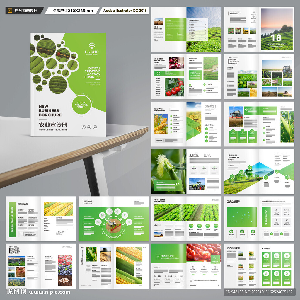 农产品画册