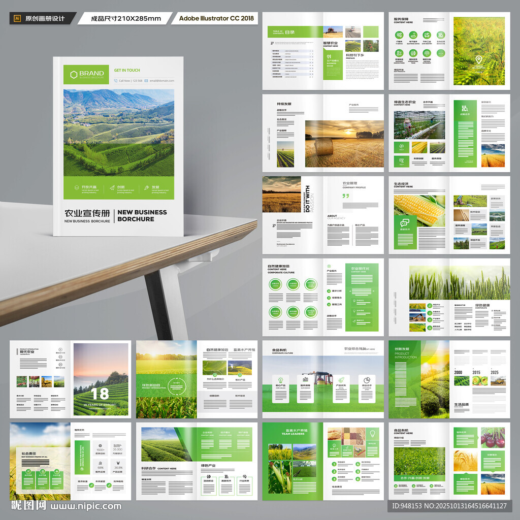 农产品画册