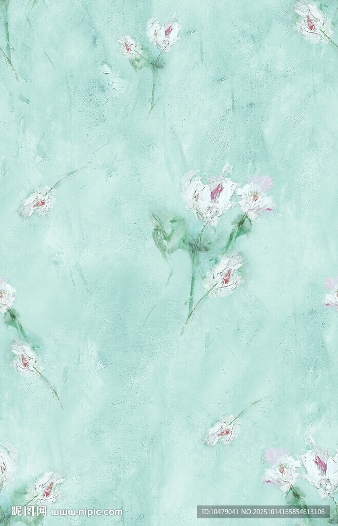 扎染花