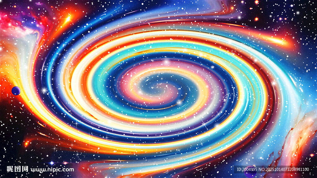 炫彩旋涡星空吊顶