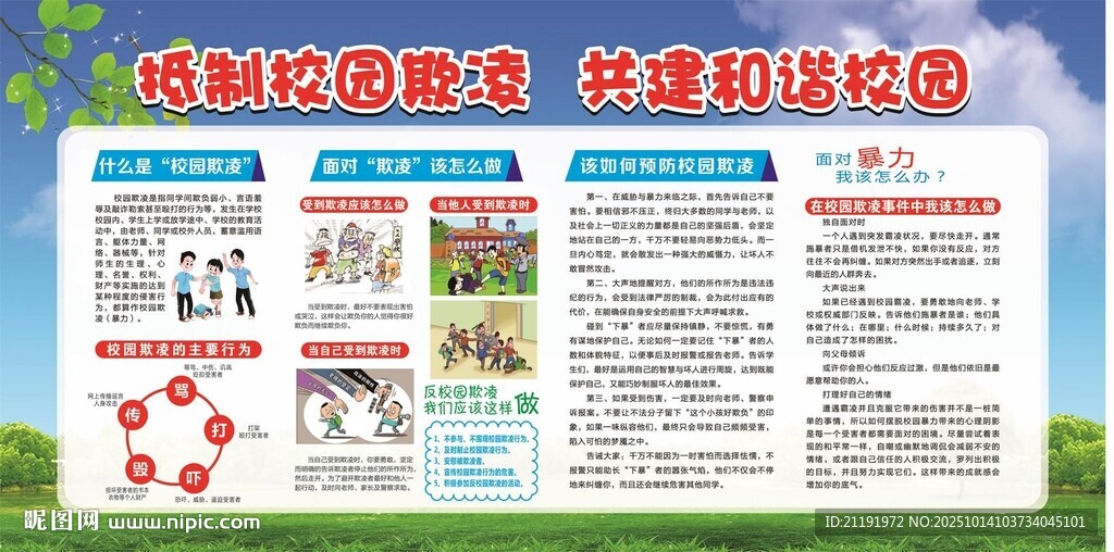 学校安全宣传栏