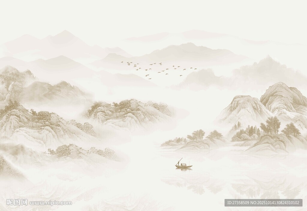 水墨山水