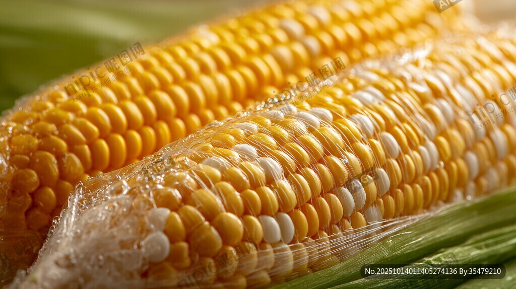 新鲜双色玉米 饱满诱人