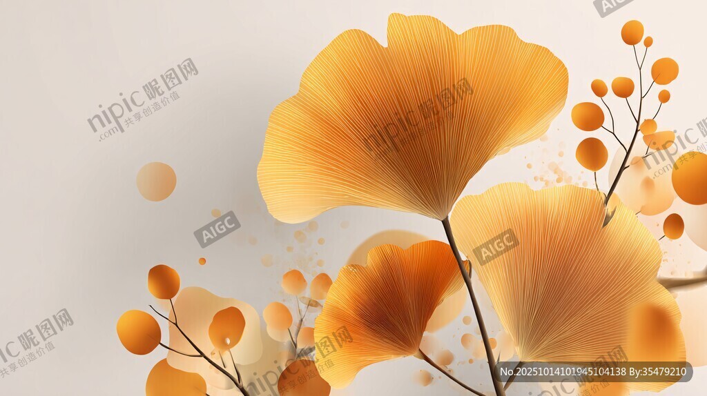 金黄银杏绽放梦幻之美