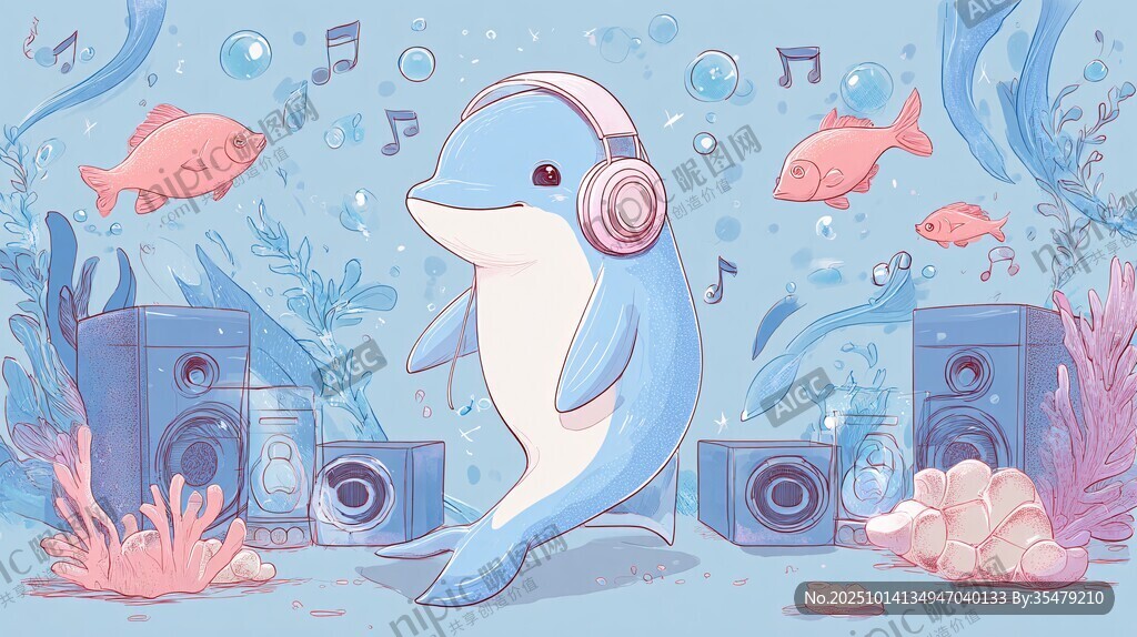 海豚海底畅享音乐派对