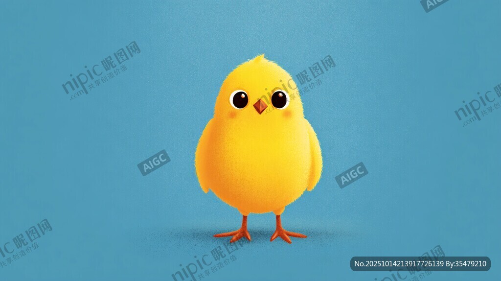可爱小黄鸡 萌趣登场