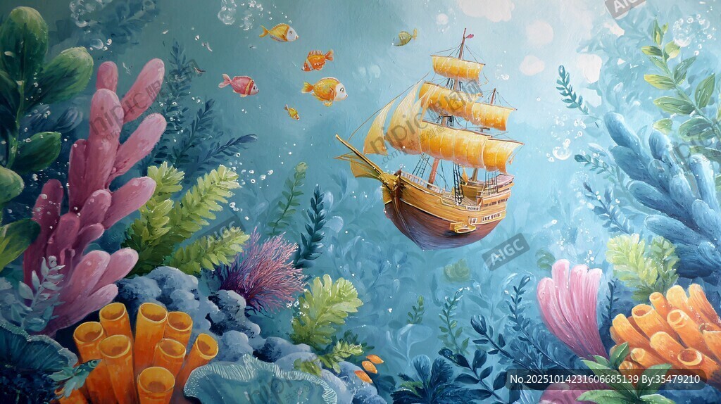 海底奇幻帆船之旅