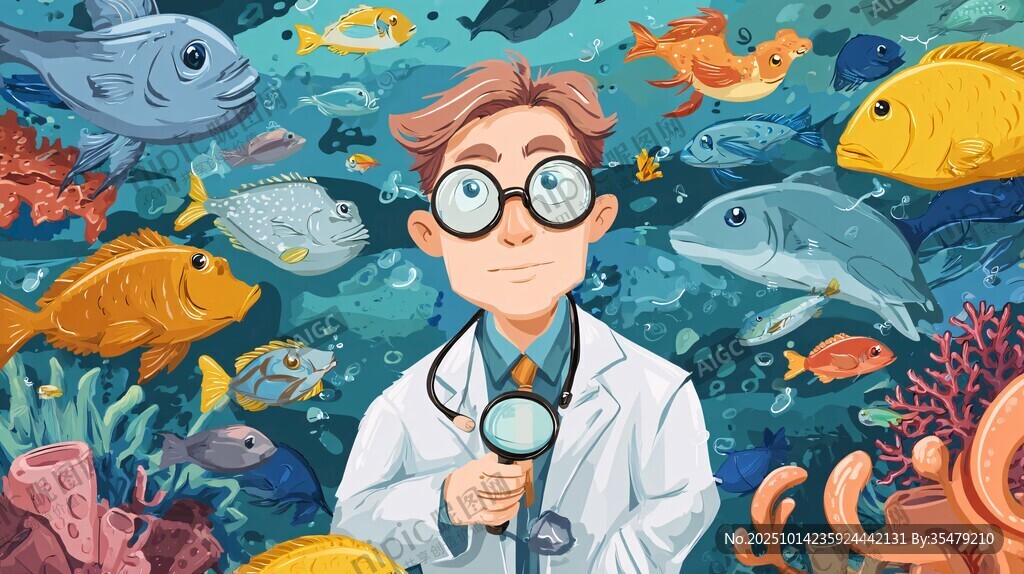 海洋科学家观察多彩海底世界
