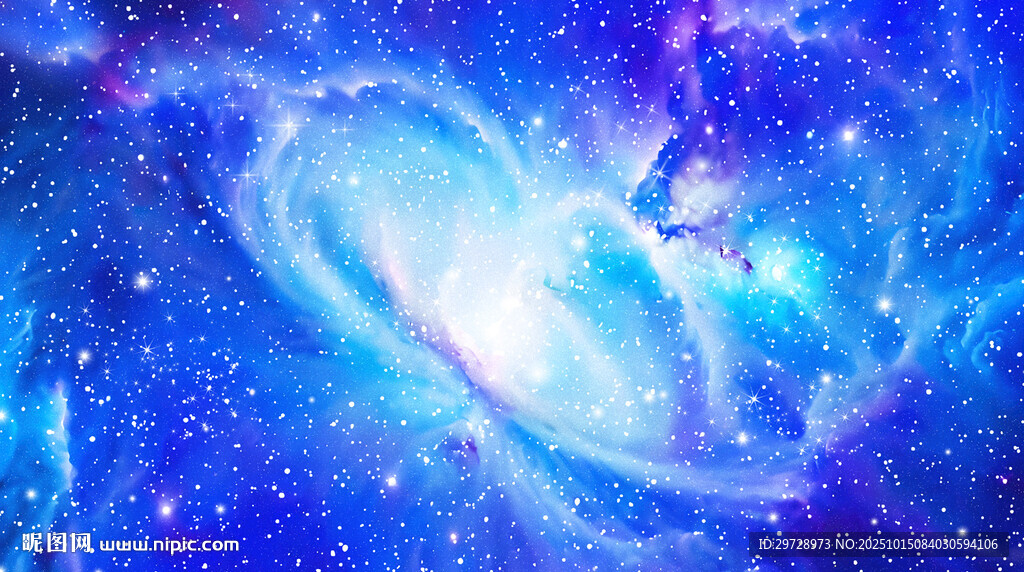 蓝色星空