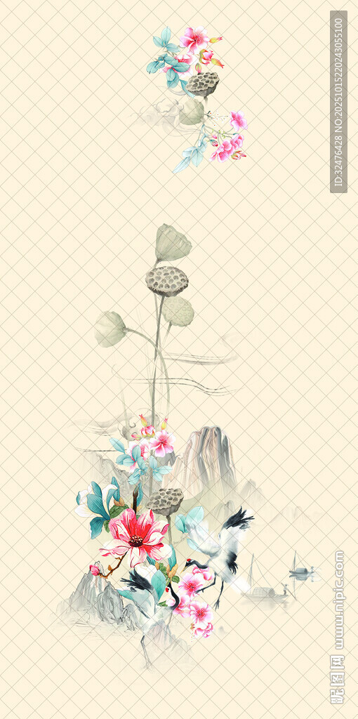 中式花鸟装饰画意境美