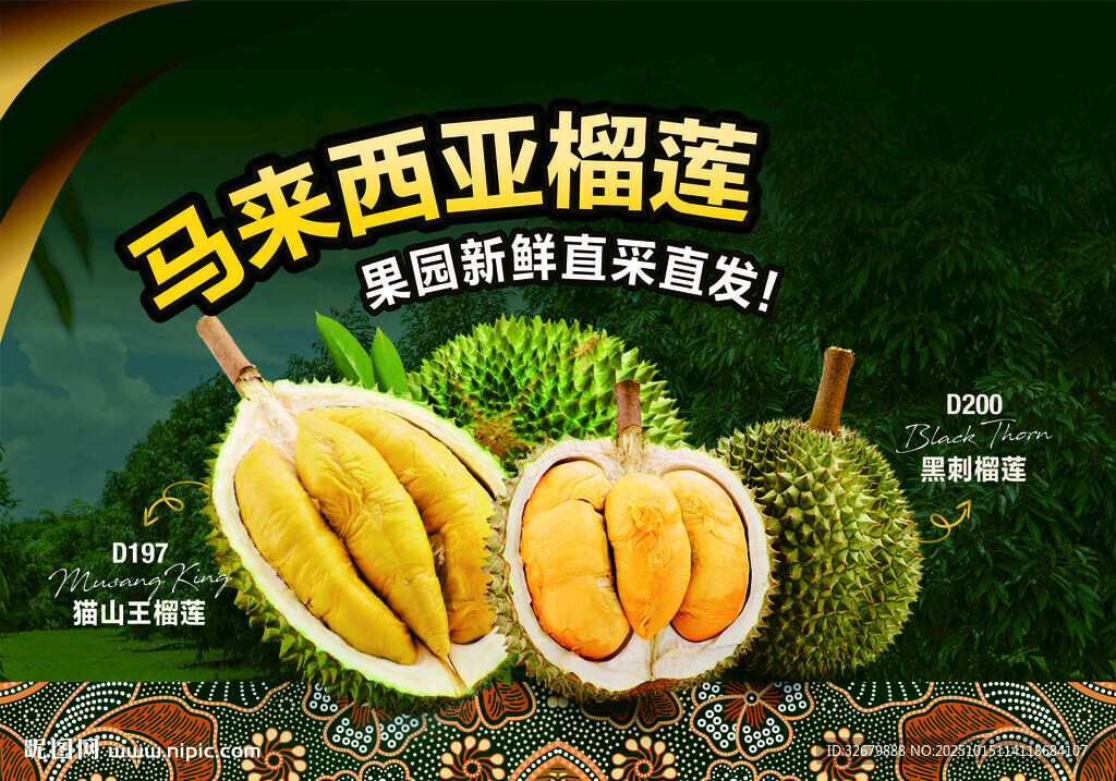 马来西亚榴莲