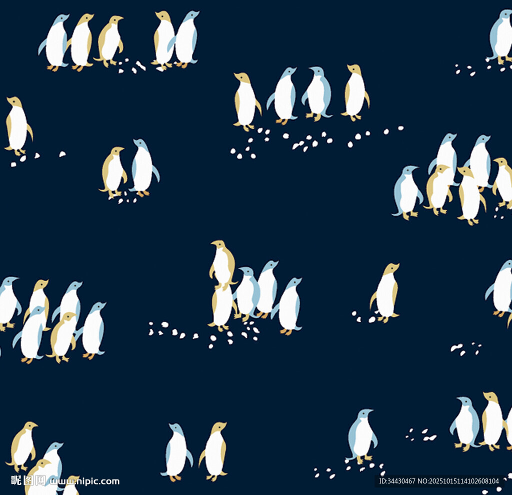 深蓝色背景船只图案纹理