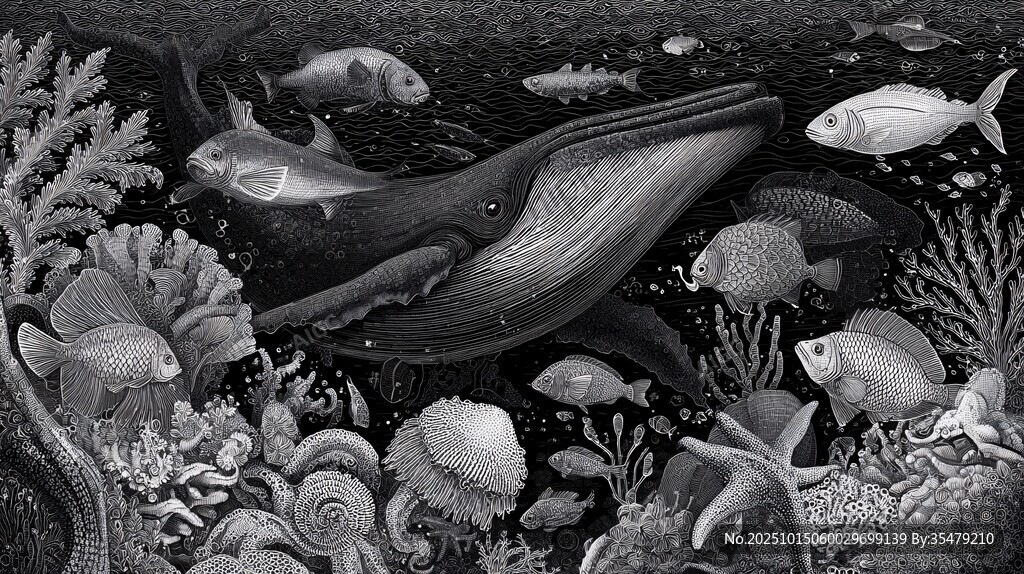 海底生物的奇妙共生景象