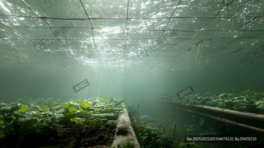 水下植物景观的奇幻世界