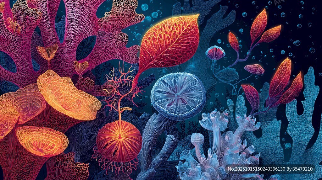 梦幻海底珊瑚世界奇观