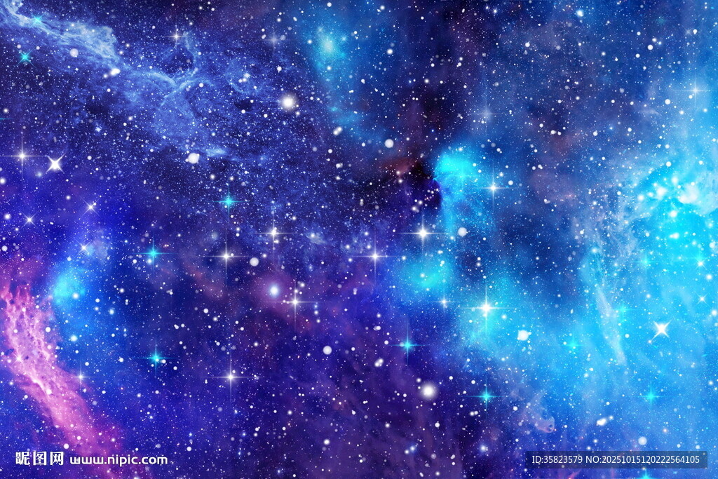 蓝色星空软膜天花