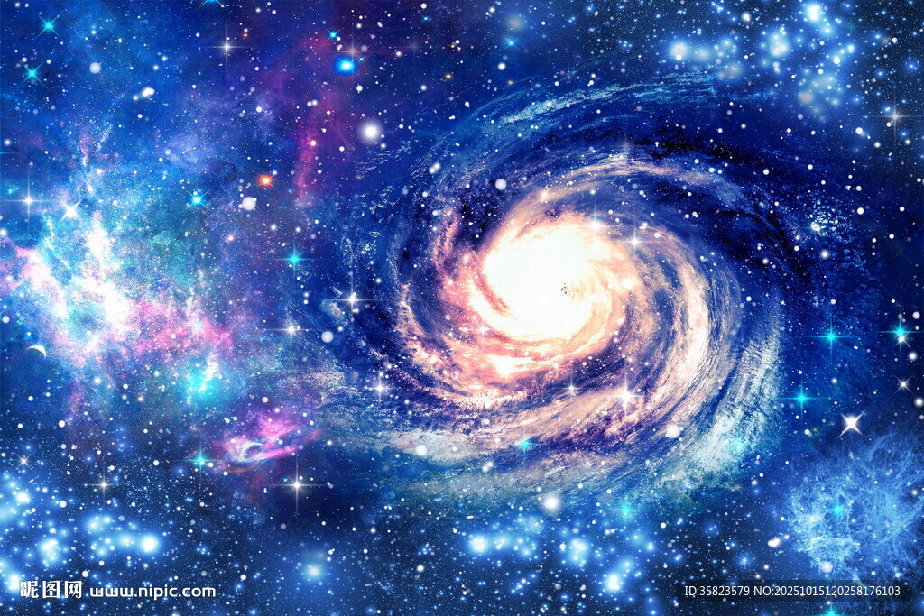 蓝色星空天花软膜