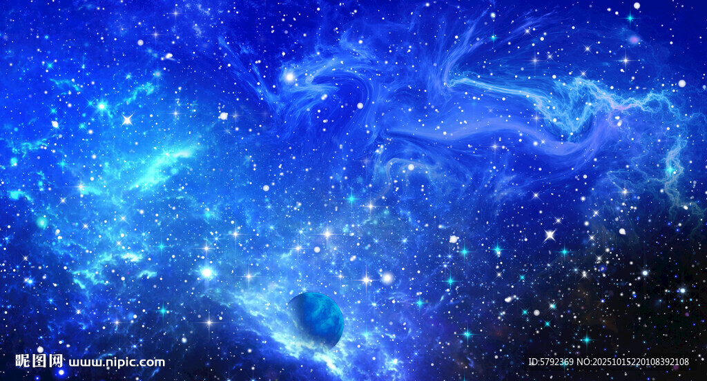 梦幻宇宙星空背景