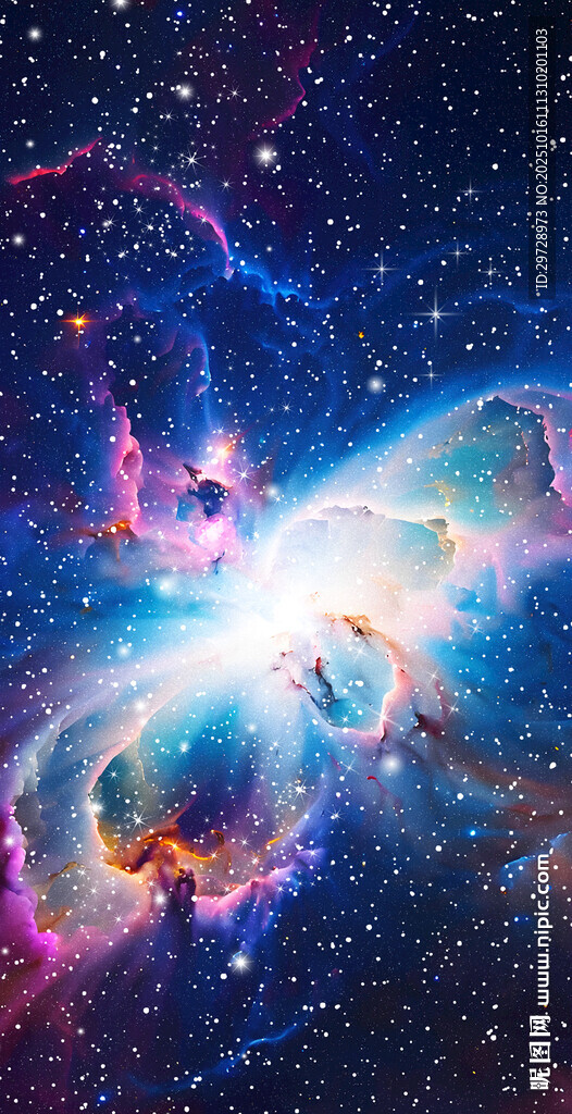 绚丽星云宇宙奇观