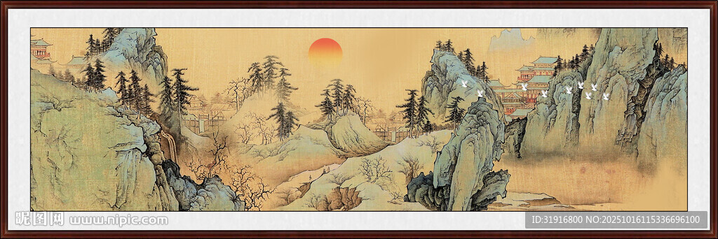 千里江山图