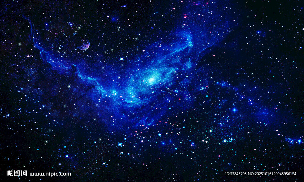 黑色宇宙星空背景