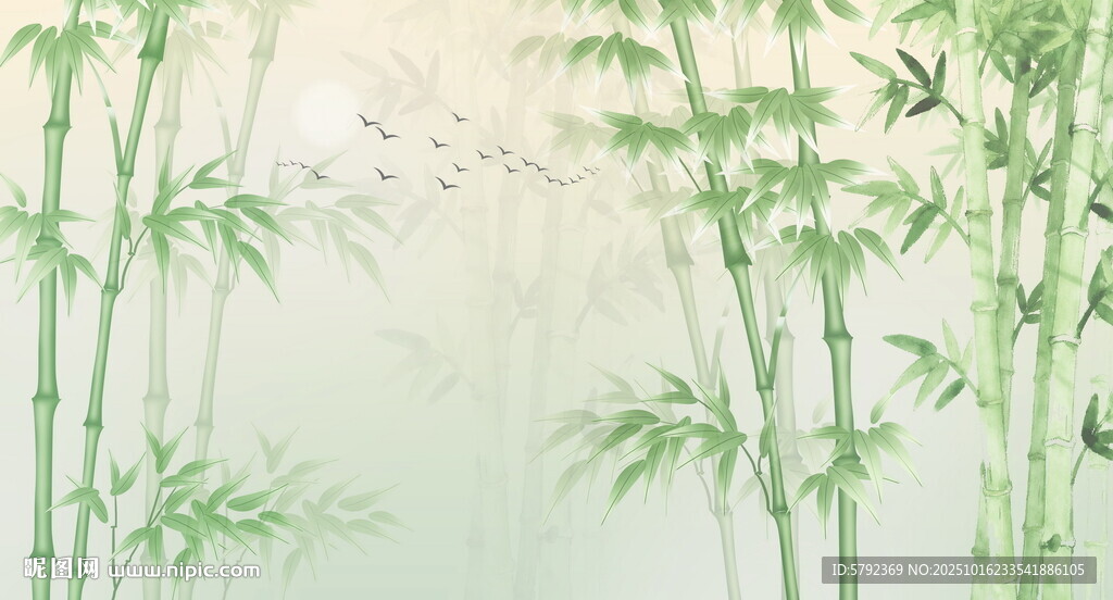 竹报平安